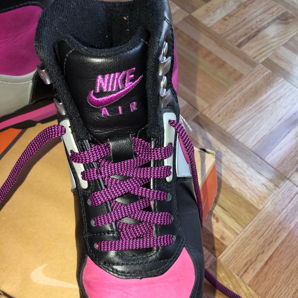 Nike air high top sneakers exclusive pink & black - Picture 4 of 7